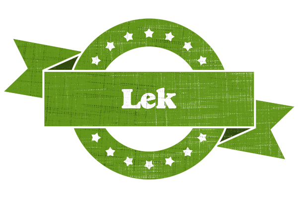 Lek natural logo