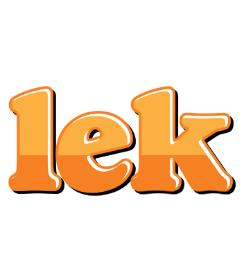 Lek orange logo