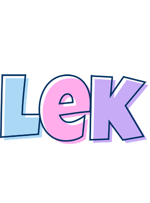 Lek pastel logo