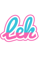 Lek woman logo