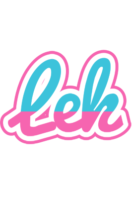 Lek woman logo
