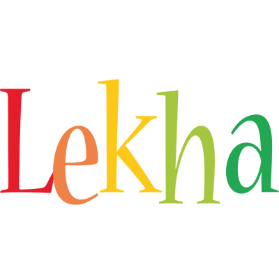 Lekha birthday logo