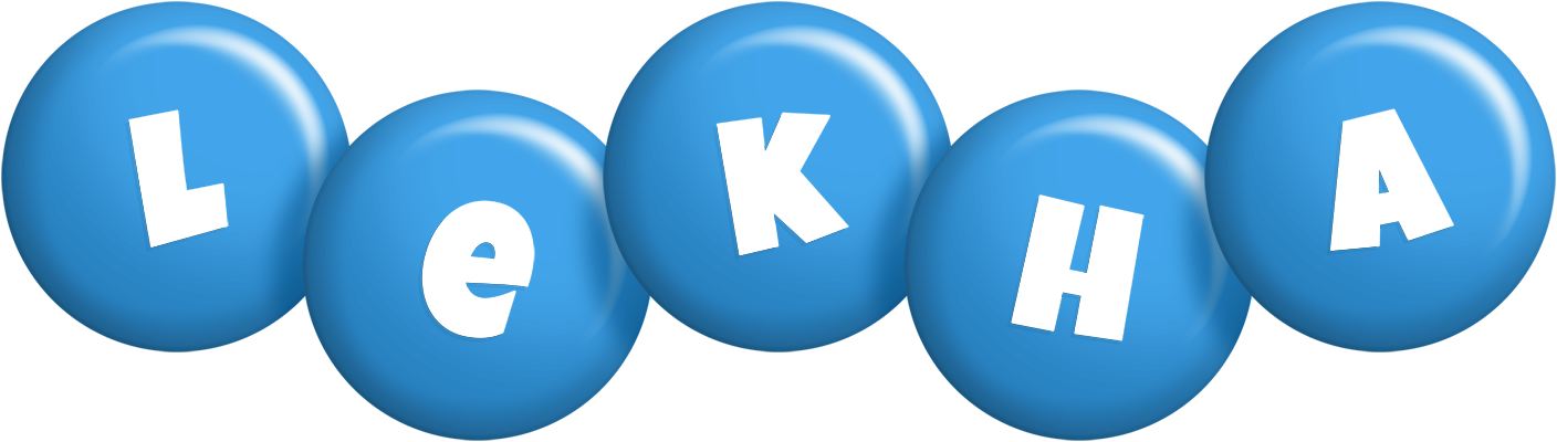 Lekha candy-blue logo