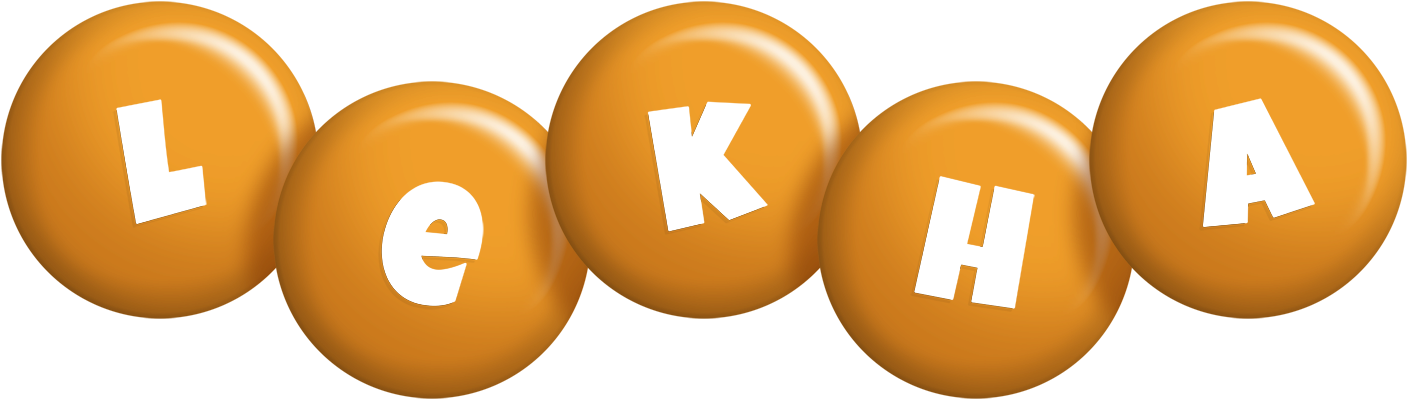 Lekha candy-orange logo