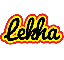 Lekha flaming logo