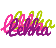 Lekha flowers logo