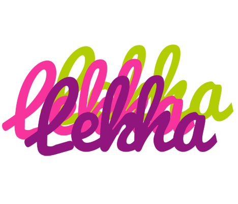 Lekha flowers logo