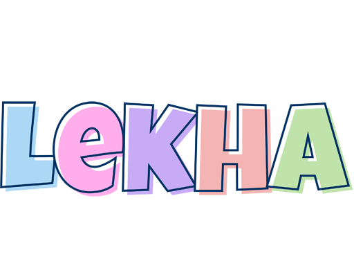 Lekha pastel logo