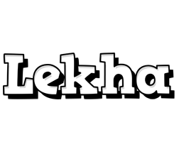 Lekha snowing logo