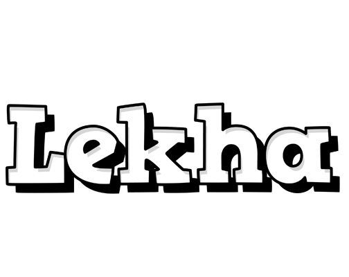 Lekha snowing logo