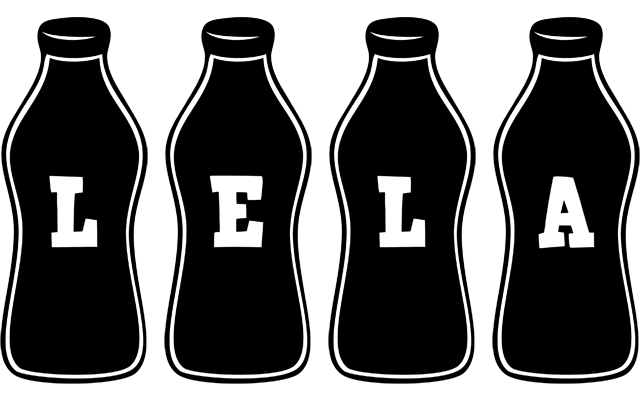 Lela bottle logo