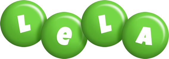 Lela candy-green logo