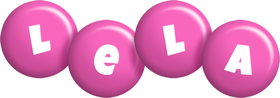 Lela candy-pink logo