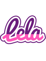 Lela cheerful logo