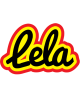 Lela flaming logo