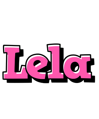 Lela girlish logo