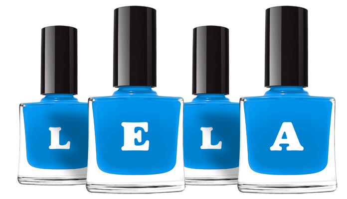 Lela glossy logo
