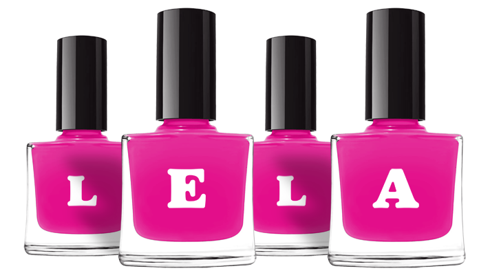 Lela nails logo