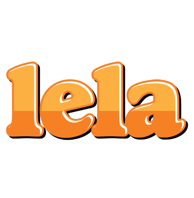 Lela orange logo