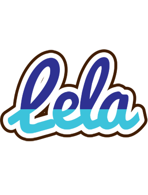 Lela raining logo