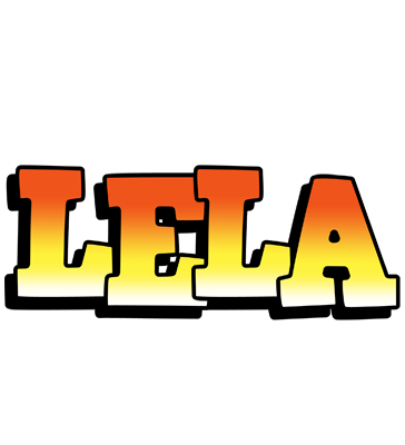 Lela sunset logo