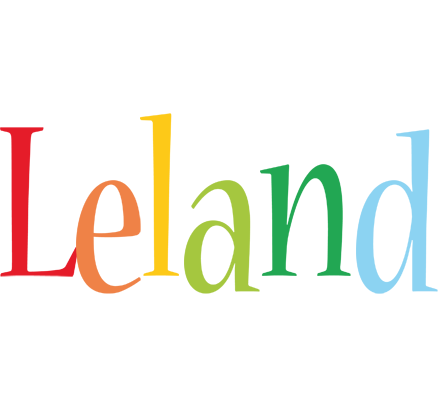 Leland birthday logo