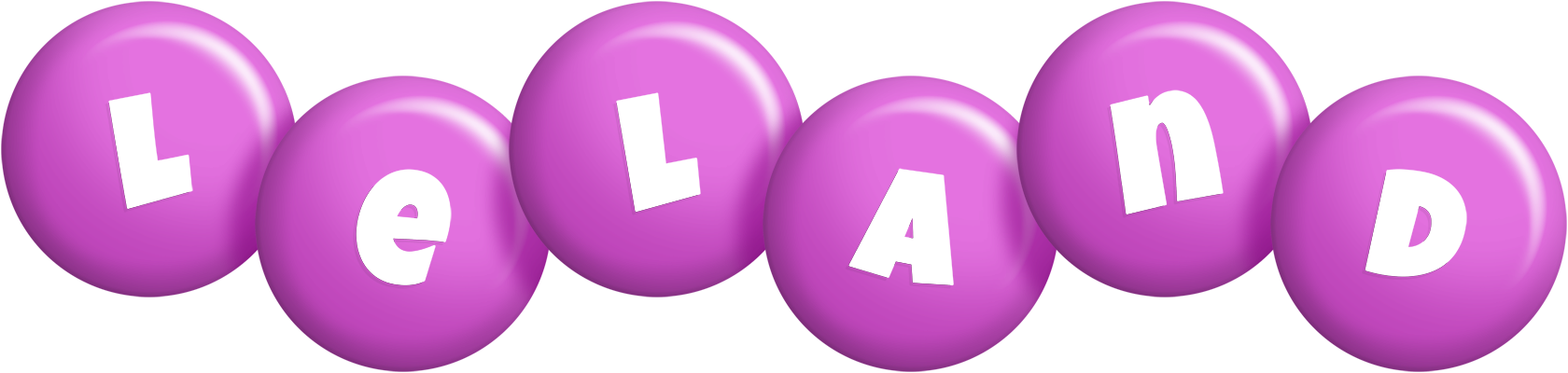 Leland candy-purple logo