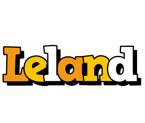 Leland cartoon logo