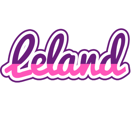 Leland cheerful logo