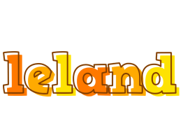 Leland desert logo