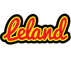 Leland fireman logo