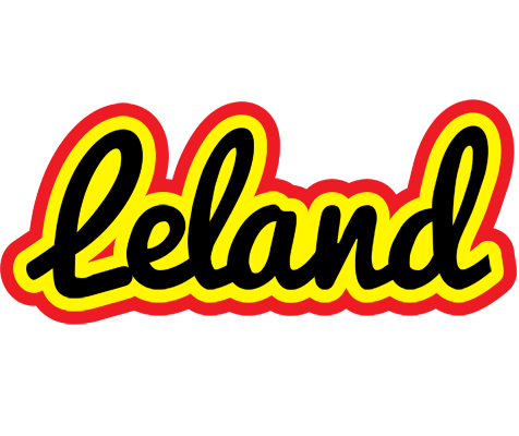 Leland flaming logo