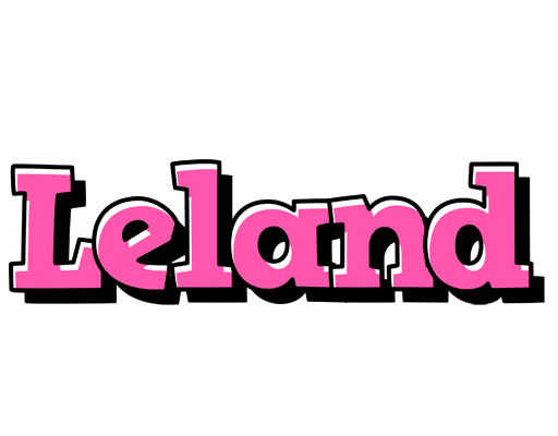 Leland girlish logo