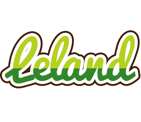 Leland golfing logo