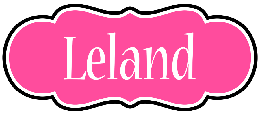 Leland invitation logo