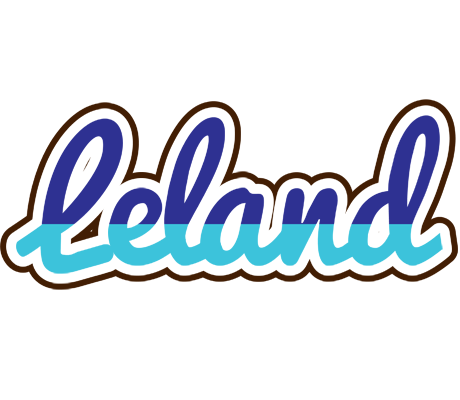 Leland raining logo