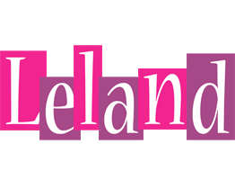 Leland whine logo