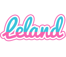 Leland woman logo