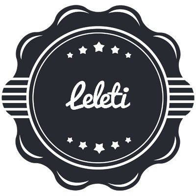 Leleti badge logo