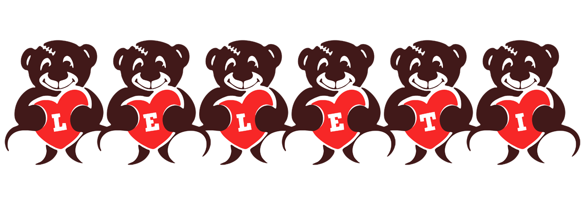 Leleti bear logo