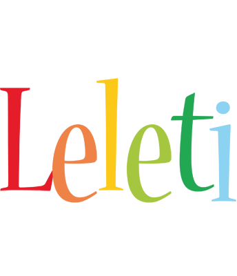 Leleti birthday logo