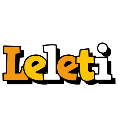 Leleti cartoon logo