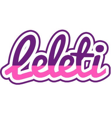 Leleti cheerful logo