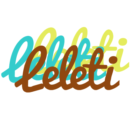 Leleti cupcake logo