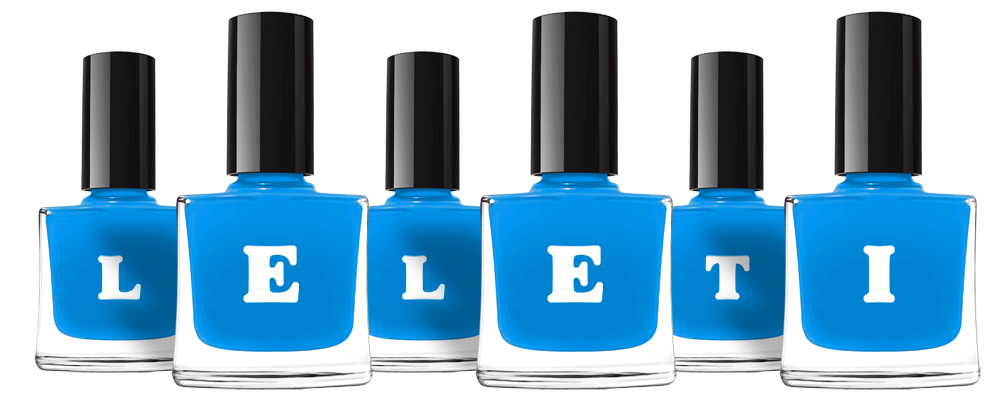 Leleti glossy logo