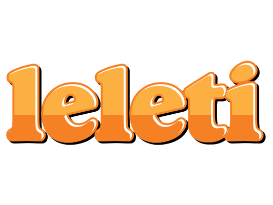 Leleti orange logo