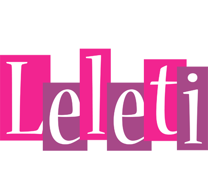 Leleti whine logo