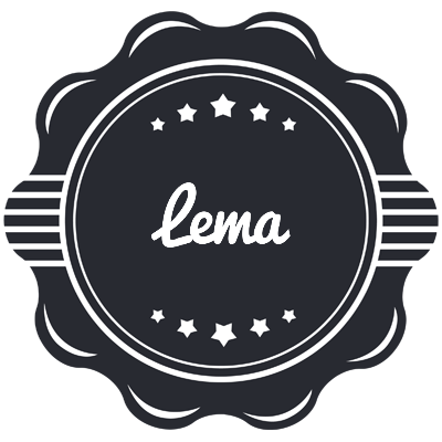 Lema badge logo