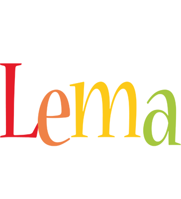 Lema birthday logo