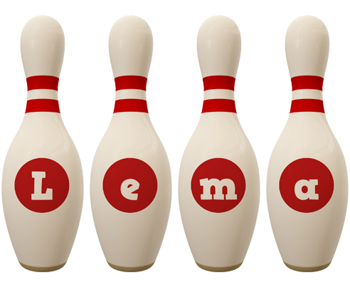 Lema bowling-pin logo